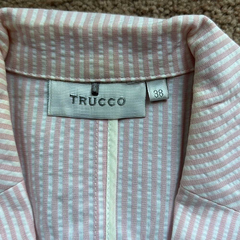 Pink striped blazer - Picture 2 of 2